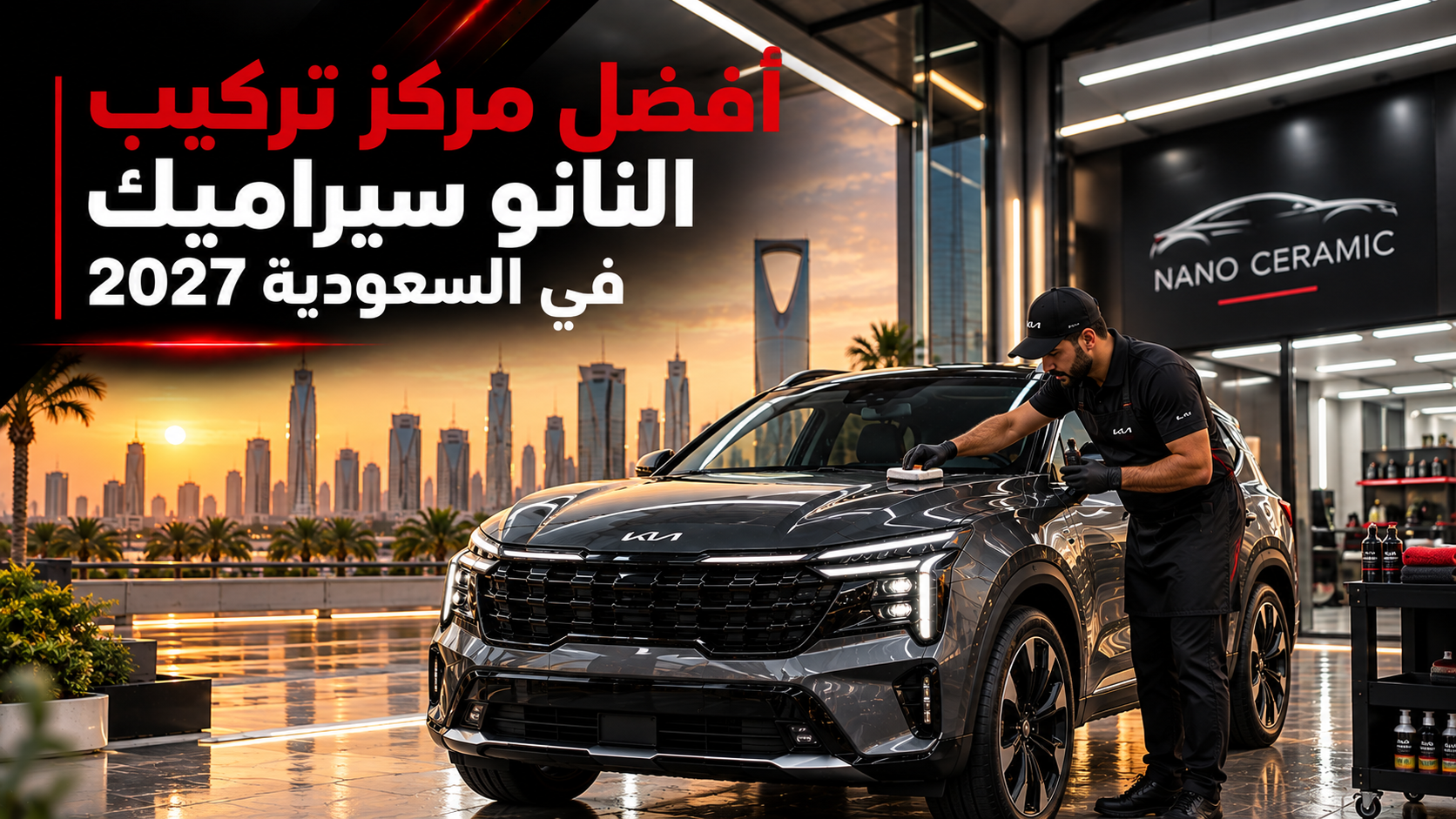 أفضل مركز تركيب النانو سيراميك في السعودية 2026